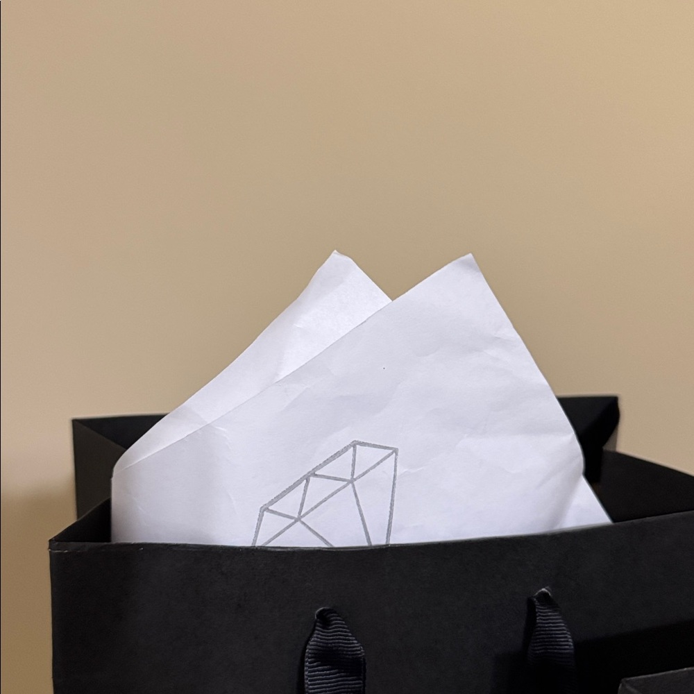 Kay Jewelers Black Set of 2 Shopping Bags - Picture 3 of 4